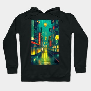 Tokyo Nightscape Hoodie